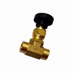 Messinkiinstrumentin korkeapaineinen neulaventtiili