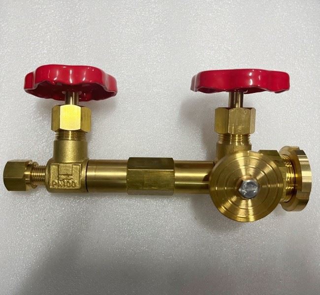 Control Pressure Gauge Needle Valve with flange price